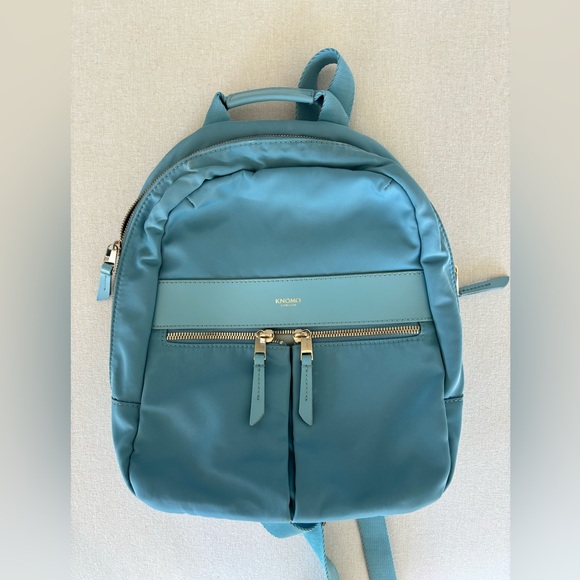 KNOMO Handbags - KNOMO mini Beauchamp backpack light blue
